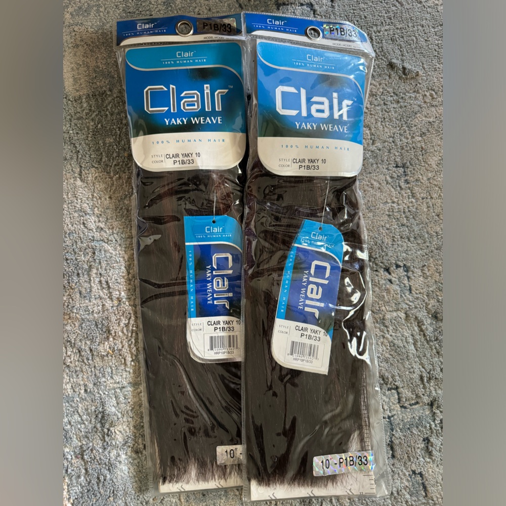 Clair Yaky Human Hair P1B/33